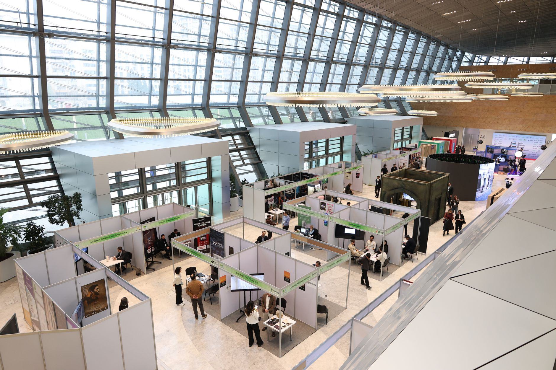 Vue du hall 1 pendant l'édition précédente